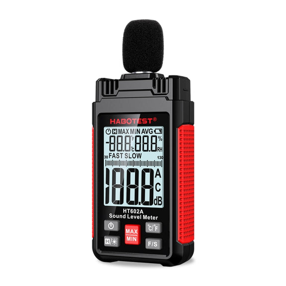 HABOTEST HT602 Multifunctional Digital Display Noise Decibel Tester