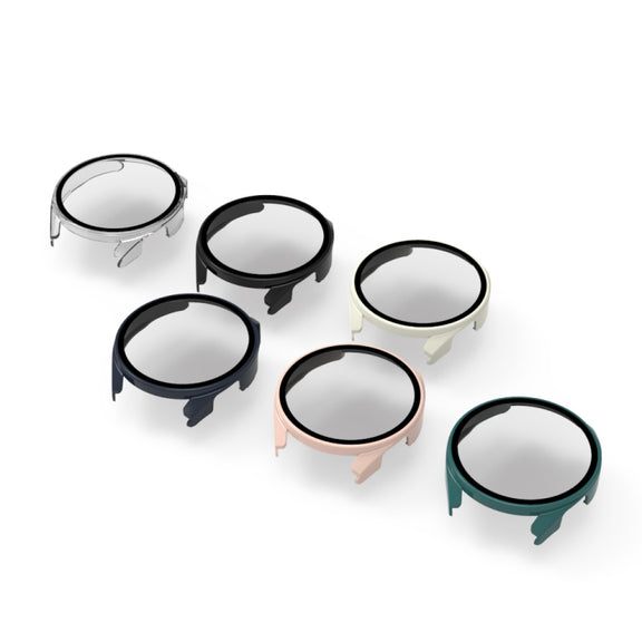 For Xiaomi Watch S2 42mm PC + 9H Tempered Glass Integrated Protective Watch Case(Black)