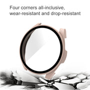 For Xiaomi Watch S2 42mm PC + 9H Tempered Glass Integrated Protective Watch Case(Black)