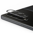 For Samsung Galaxy Z Fold3 5G Integrated Rear Camera Lens Tempered Glass Film(Black) - free shipping - PMC TechLife - Order now!