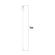 For Keep Band B4 Smart Watch Magnetic Charging Cable, Length: 1m(White)