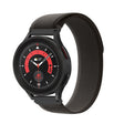 For  Garmin Venu 2 Plus / Sq 2 Loop Nylon Watch Band(Black Grey)