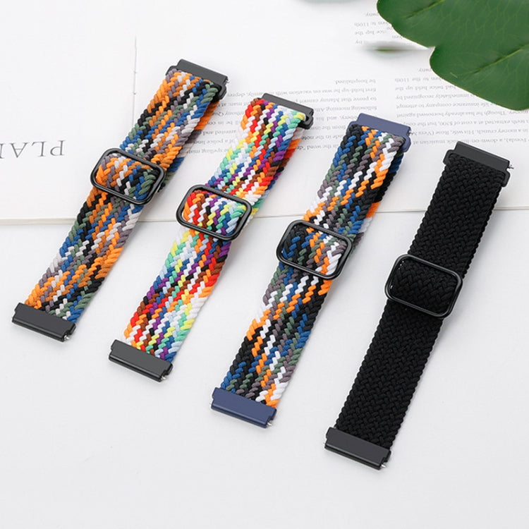 For Google Pixel Watch Buckle Nylon Braided Watch Band(Olive Green)