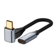 For Steam Deck Gen 100W USB-C/Type-C Male to USB-C/Type-C Female Stereo Curved Extension Cable, Length:0.5m - free shipping - PMC TechLife - Order now!