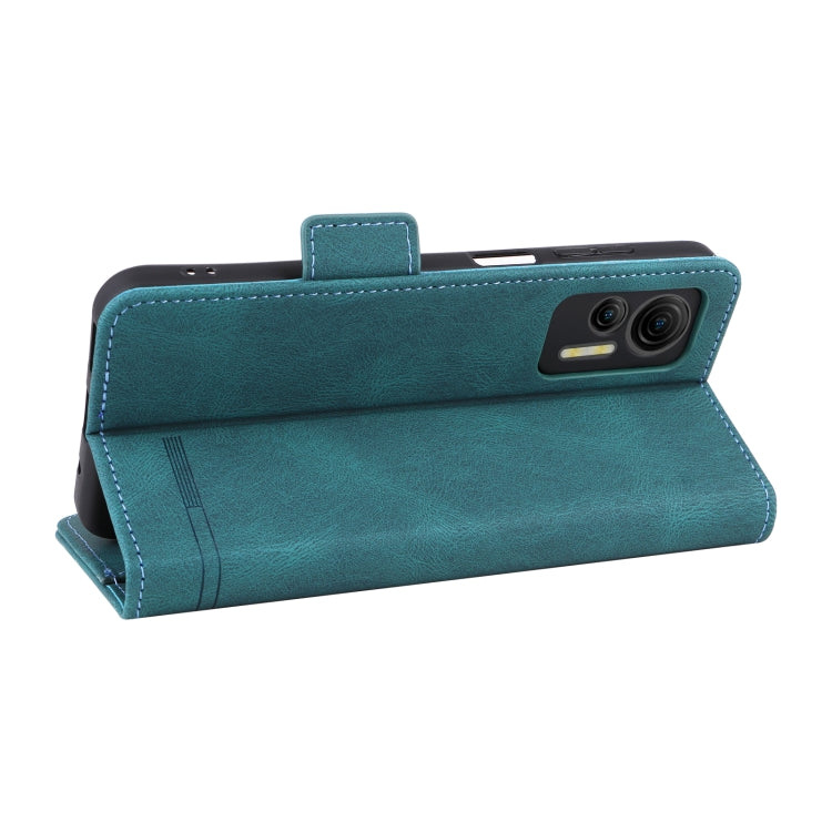For Ulefone Note 14 Magnetic Clasp Leather Phone Case(Green)
