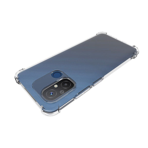 For Xiaomi Redmi 12C Shockproof Non-slip Thickening TPU Phone Case(Transparent)