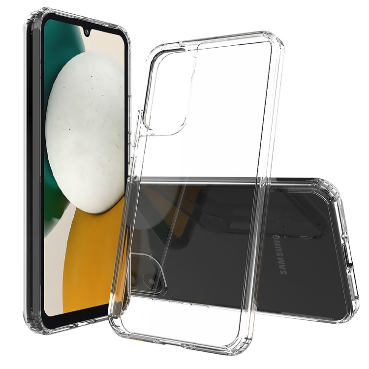 For Samsung Galaxy A34 5G Shockproof Scratchproof TPU + Acrylic Phone Case(Transparent)