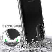 For Samsung Galaxy A34 5G Shockproof Scratchproof TPU + Acrylic Phone Case(Transparent)