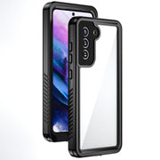 For Samsung Galaxy S23+ 5G RedPepper 360 Full Body Life Water-resistant Phone Case(Black)