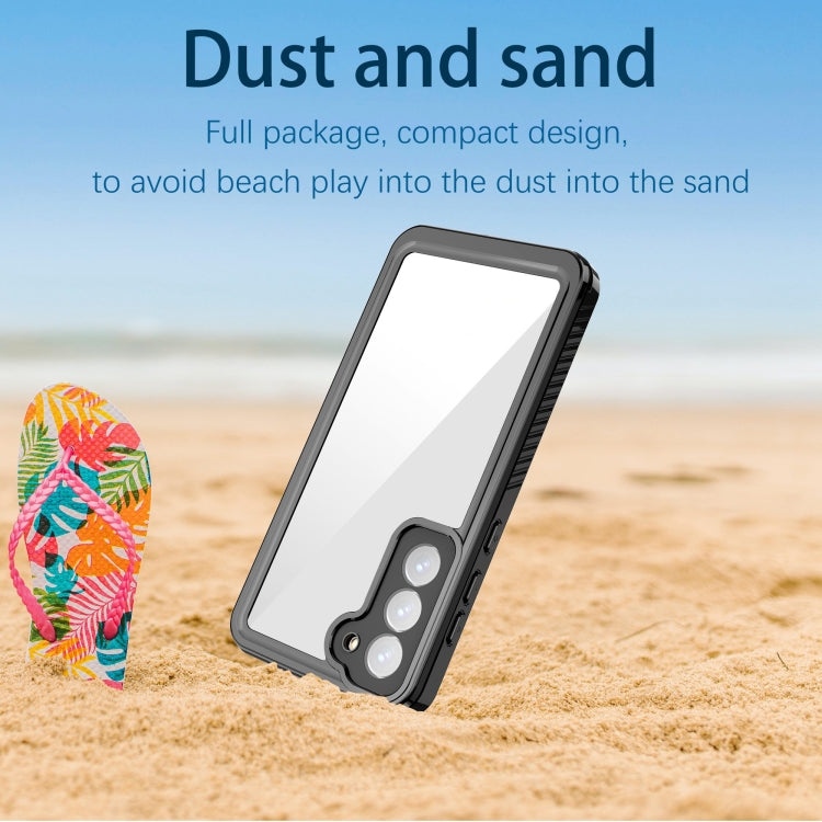 For Samsung Galaxy S23+ 5G RedPepper 360 Full Body Life Water-resistant Phone Case(Black)