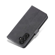 For Samsung Galaxy A34 5G AZNS Skin Feel Calf Texture Flip Leather Phone Case(Black)