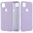 For Google Pixel 4a Pure Color Liquid Silicone Shockproof Full Coverage Case(Purple) - Google Cases by PMC TechLife | Online Shopping South Africa | PMC TechLife