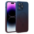 For iPhone 14 Pro Max Liquid TPU Silicone Gradient MagSafe Phone Case(Blue Purple) - iPhone 14 Pro Max Cases by PMC TechLife | Online Shopping South Africa | PMC TechLife