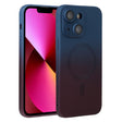 For iPhone 13 Liquid TPU Silicone Gradient MagSafe Phone Case(Blue Purple) - free shipping - PMC TechLife - Order now!