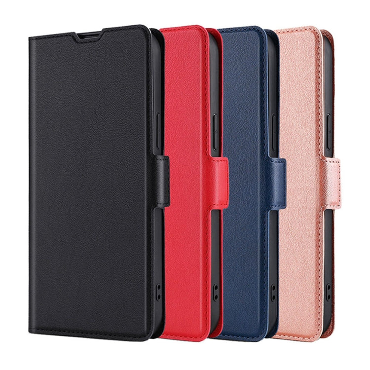 For Google Pixel 7a Ultra-thin Voltage Side Buckle Leather Phone Case(Black)