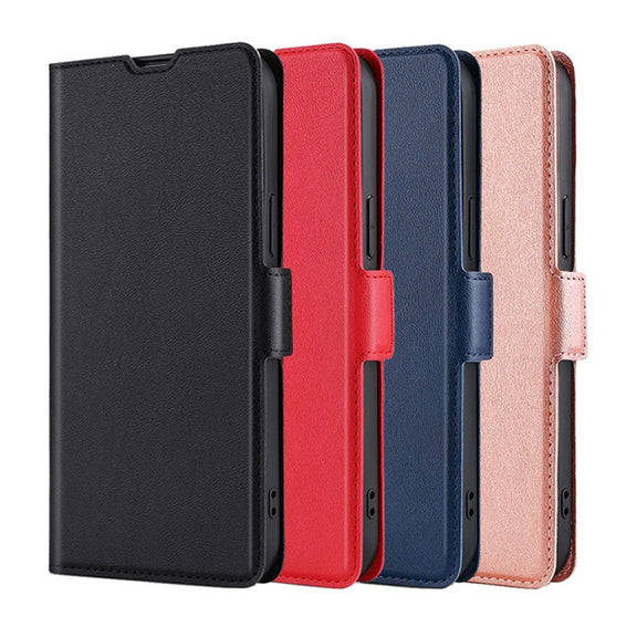 For Google Pixel 7a Ultra-thin Voltage Side Buckle Leather Phone Case(Black)
