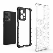 For Xiaomi Poco X5 Shockproof Honeycomb PC + TPU Phone Case(Green)