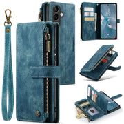 For Samsung Galaxy A54 CaseMe C30 Multifunctional Phone Leather Phone Case(Blue)
