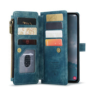 For Samsung Galaxy A54 CaseMe C30 Multifunctional Phone Leather Phone Case(Blue)