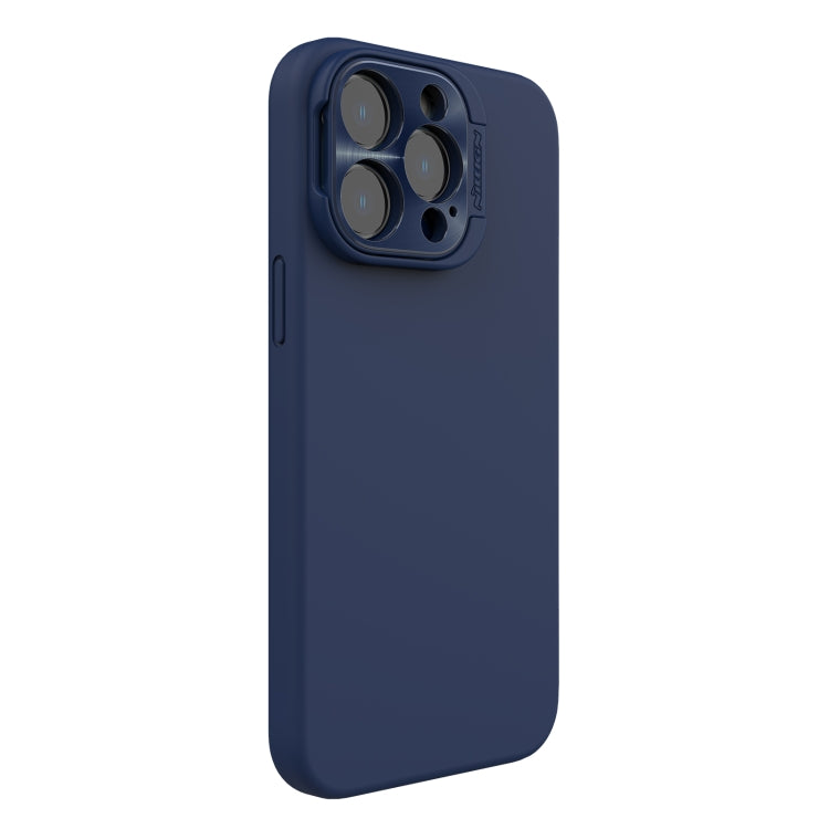 For iPhone 14 Pro NILLKIN Runwing Magsafe Magnetic Phone Case(Dark Blue)