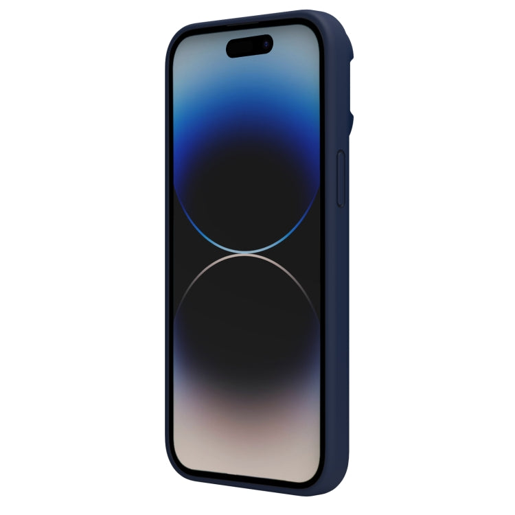For iPhone 14 Pro NILLKIN Runwing Magsafe Magnetic Phone Case(Dark Blue)