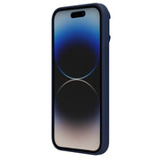 For iPhone 14 Pro NILLKIN Runwing Magsafe Magnetic Phone Case(Dark Blue)