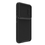 For Samsung Galaxy S23 5G NILLKIN Synthetic Fiber Camshield Phone Case(Black)