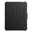For iPad 2025 / 2022 NILLKIN Bumper Snapsafe Multifunctional Leather Tablet Case with Pen Slot(Black) - free shipping - PMC TechLife - Order now!
