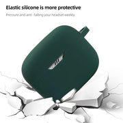 For JBL T230NC TWS Wireless Earphone Silicone Protective Case(Black)