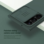 For Samsung Galaxy S23 Ultra 5G NILLKIN CamShield Liquid Silicone + PC Phone Case(Green)
