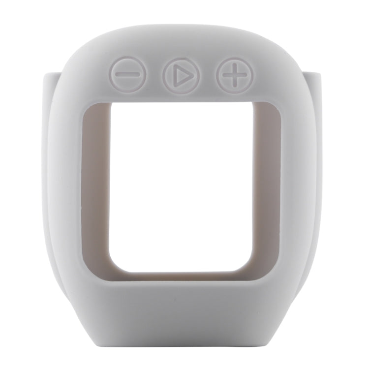 For JBL Clip 4 Wireless Bluetooth Speaker Silicone Protective Case(Grey)