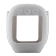 For JBL Clip 4 Wireless Bluetooth Speaker Silicone Protective Case(Grey)