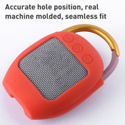 For JBL Clip 4 Wireless Bluetooth Speaker Silicone Protective Case(Grey)