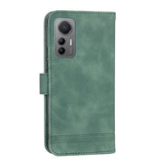 For Xiaomi 12 / 12X Dierfeng Dream Line TPU + PU Leather Phone Case(Green)