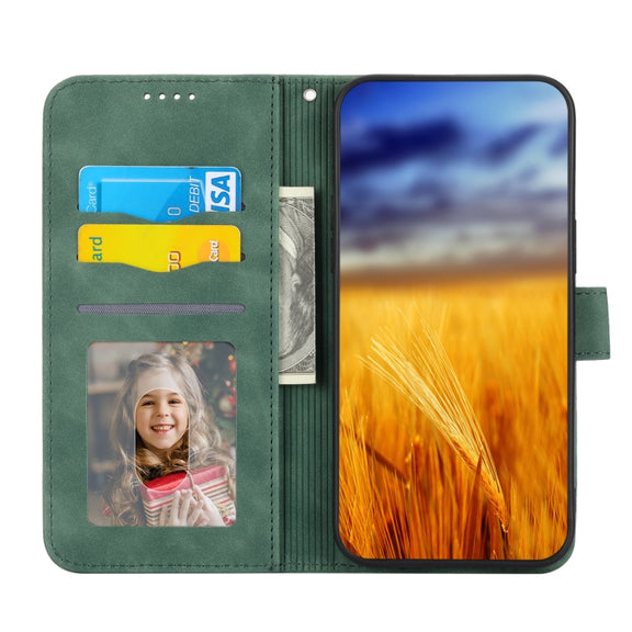 For Xiaomi 12 / 12X Dierfeng Dream Line TPU + PU Leather Phone Case(Green)