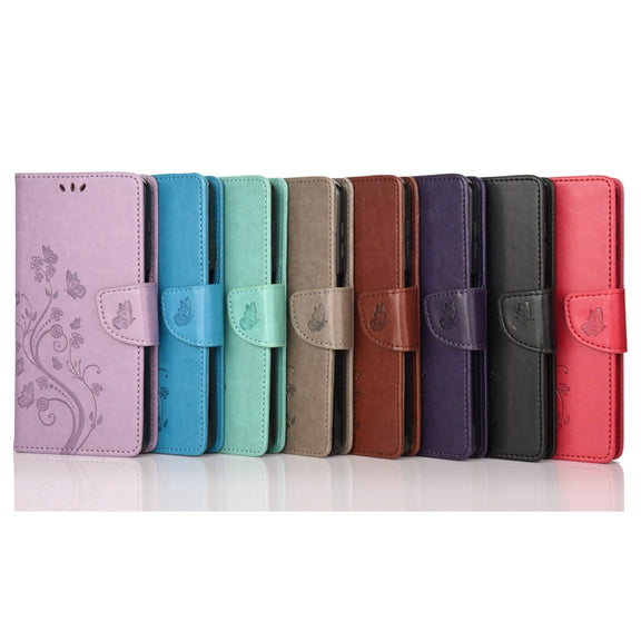 For Google Pixel 7a Butterfly Flower Pattern Flip Leather Phone Case(Brown)