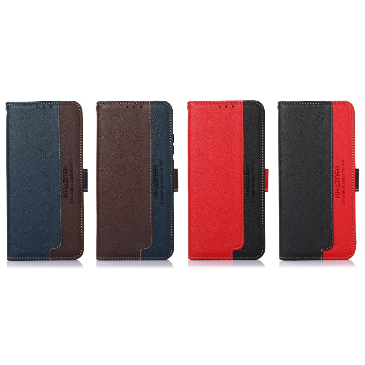 For OnePlus Nord CE 3 Lite KHAZNEH Litchi Texture Leather RFID Phone Case(Black)