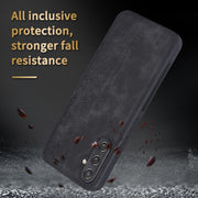 For Samsung Galaxy A54 5G AZNS 3D Embossed Skin Feel Phone Case(Purple)