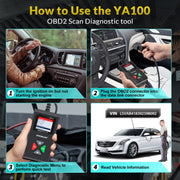 KINGBOLEN YA100 OBD2 Car Engine Fault Diagnosis Tool