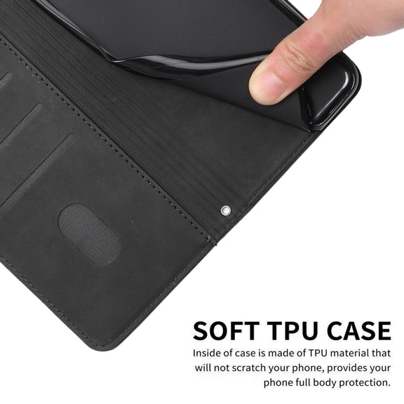 For Xiaomi Redmi Note 12 Global / Poco X5 5G Skin Feel Heart Pattern Leather Phone Case with Lanyard(Black)