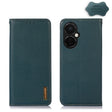 For OnePlus Nord CE 3 Lite KHAZNEH Nappa Top Layer Cowhide Leather Phone Case(Green) - free shipping - PMC TechLife - Order now!