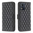 For Motorola Moto E13 4G Diamond Lattice Wallet Leather Flip Phone Case(Black) - free shipping - PMC TechLife - Order now!