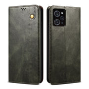 For Xiaomi Poco X5 Pro 5G / Redmi Note 12 Pro Speed Oil Wax Crazy Horse Texture Leather Phone Case(Green)