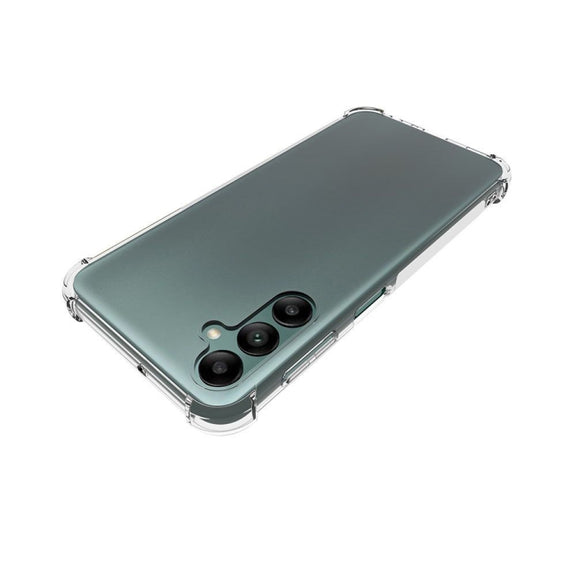 For Samsung Galaxy A24 Shockproof Non-slip Thickening TPU Phone Case(Transparent)