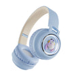 Q1 Headphones Monster Kids Over-Ear Bluetooth Earphones(Blue) - Headset & Headphone by PMC TechLife | Online Shopping South Africa | PMC TechLife