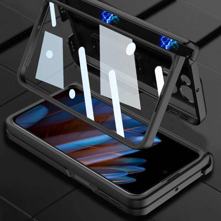 For OPPO Find N2 GKK Fold Magnetic Hinge Full Coverage Phone Case(Green)