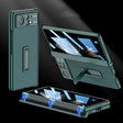 For Xiaomi Mix Fold 2 GKK Magnetic Hinge Flip Leather Phone Case with Holder(Green) - free shipping - PMC TechLife - Order now!