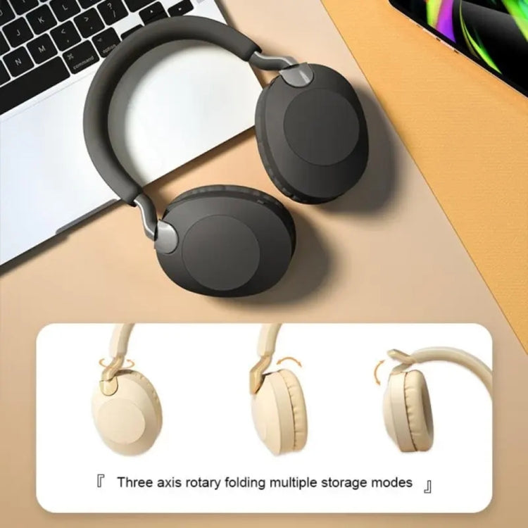 B2 Wireless Bluetooth 5.1 Foldable Noise Reduction Headset(Green)