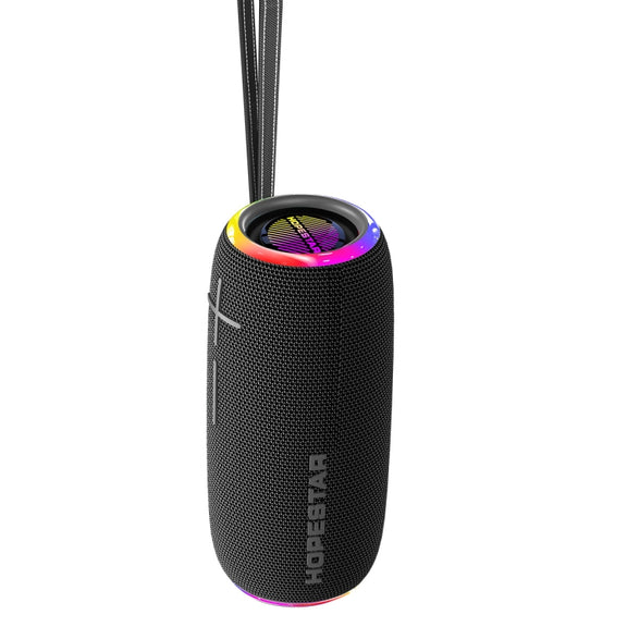 HOPESTAR P35 20W Outdoor IPX7 Water-resistant TWS Wireless Bluetooth Speaker(Black)