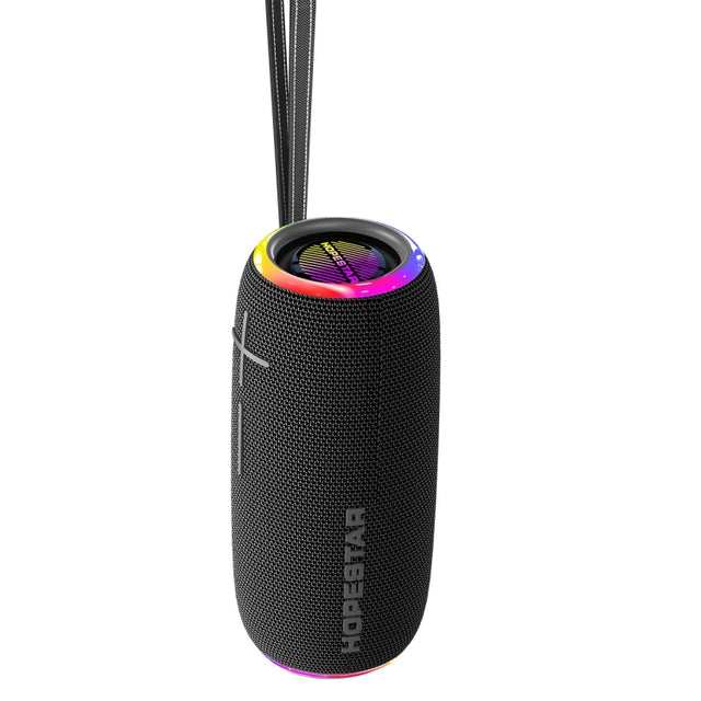 HOPESTAR P35 20W Outdoor IPX7 Water-resistant TWS Wireless Bluetooth Speaker(Black)